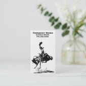 カウボーイの名刺 名刺 (スタンド正面)