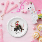 カウボーイの子供のパーティー ペーパープレート (パーティー)