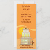 カウボーイの子供の誕生日のパーティの招待状 招待状 (裏面)