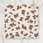 カウボーイの小さな赤ちゃんシャワー少年 フェイバータグ (裏面)