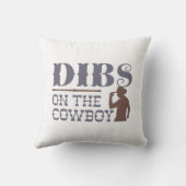 カウボーイの小船 クッション (裏面)