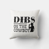 カウボーイの小船 クッション (裏面)