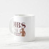 カウボーイの小船 コーヒーマグカップ (正面左)