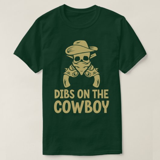 カウボーイの小船 Tシャツ (デザイン正面)