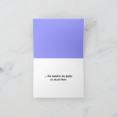 カウボーイの感謝カード サンキューカード (内部)