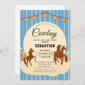 カウボーイの招待状 招待状 (正面/裏面)
