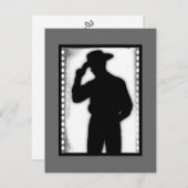 カウボーイの招待状 招待状 (正面/裏面)