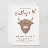 カウボーイの招待状 | 牛の招待状 | ウェスタン 招待状 (正面)
