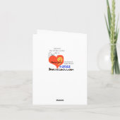 カウボーイの日 カスタマイズ可能 グリーティングカード (裏面)