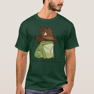 カウボーイの最後のパートナーをやっと送り出したなぁ（棒読み）F Tシャツ