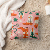 カウボーイの様々なブーツの柄 クッション (ブランケット)