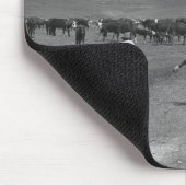 カウボーイの決め付けること マウスパッド (コーナー)