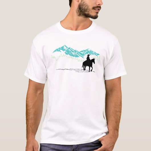 カウボーイの父 Tシャツ (正面)