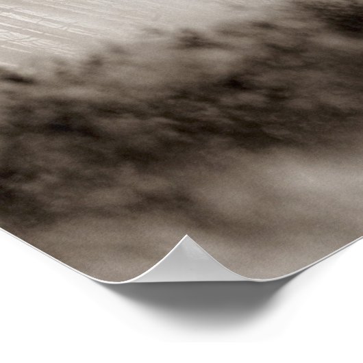 カウボーイの白と黒の写真Lassoing Horses ポスター (角)