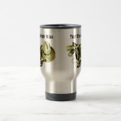 カウボーイの行為の射撃、発砲のギア旅行コーヒー・マグ トラベルマグ (中央)