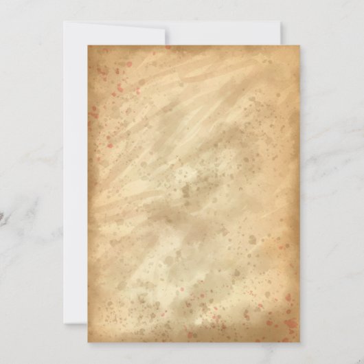 カウボーイの西部の誕生日の招待状は/ポスターがほしいと思いました 招待状 (裏面)