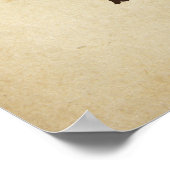 カウボーイの誕生日指名手配 ポスター (角)