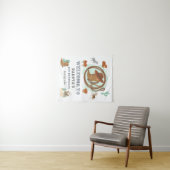 カウボーイの1歳の誕生日パーティへようこそ タペストリー (インサイチュ(横))