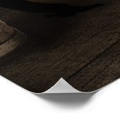 カウボーイは他の人の帽子と混乱しない ポスター (角)