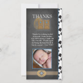 カウボーイは写真カード感謝していしています サンキューカード (正面)