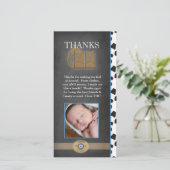 カウボーイは写真カード感謝していしています サンキューカード (スタンド正面)