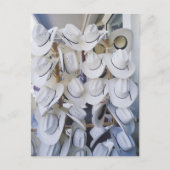 カウボーイぶら下がったハットは米国テキサス州州の帽子屋にある ポストカード (正面)