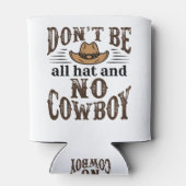 カウボーイも帽子も帽子も脱ぐな 缶クーラー (裏面)