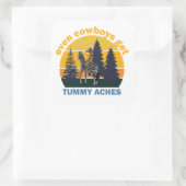 カウボーイも腹を立てる スクエアシール (バッグ)