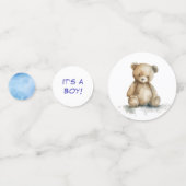 カウボーイをテーマにした赤ちゃんシャワー コンフェッティ (正面)