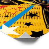 カウボーイを上げる ポスター (角)