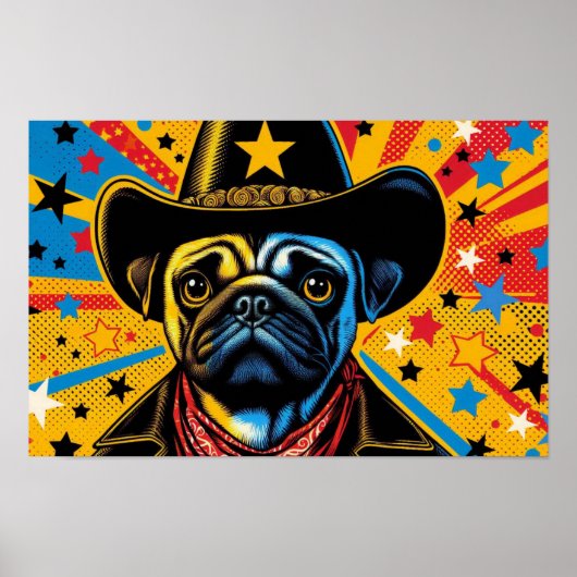 カウボーイを上げる ポスター (正面)