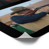 カウボーイアクション射撃、 発砲コンペティションポスター ポスター (角)