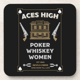 カウボーイアメリカンフロンティアサロン コースター