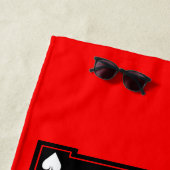 カウボーイアメリカンフロンティアサロン ビーチタオル (インサイチュ)