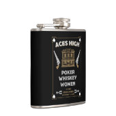 カウボーイアメリカンフロンティアサロン フラスク (右)