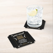 カウボーイアメリカンフロンティアサロン ペーパーコースター (インサイチュ)