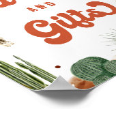 カウボーイウェスタンのカードとギフト ポスター (角)