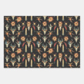 カウボーイウェスタンスカル砂漠 ラッピングペーパーシート (正面)