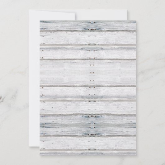 カウボーイウェスタンテーマ誕生日招待状 招待状 (裏面)