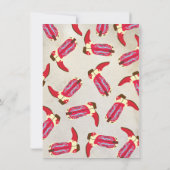 カウボーイウェスタンバースデーパーティ招待状 招待状 (裏面)