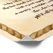 カウボーイウェスタンパーティーかわいい馬タイムカプセル ポスター (角)