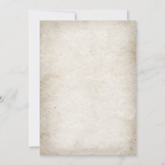 カウボーイウェスタンファーストロデオワイルドウェスト誕生日 招待状 (裏面)