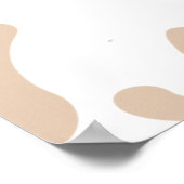 カウボーイウェスタンベビーシャワーマムオーサバーサイン ポスター (角)