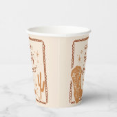 カウボーイウェスタンボーイベビーシャワー 紙コップ (右)