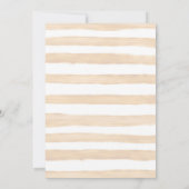 カウボーイウェスタンロデオワイルドウェスト赤ちゃんシャワー 招待状 (裏面)