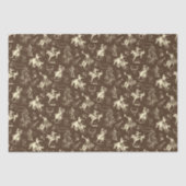 カウボーイウェスタンロデオ馬のパターン 薄葉紙 (正面)