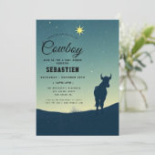 カウボーイウェスタン誕生日招待状 招待状 (スタンド正面)
