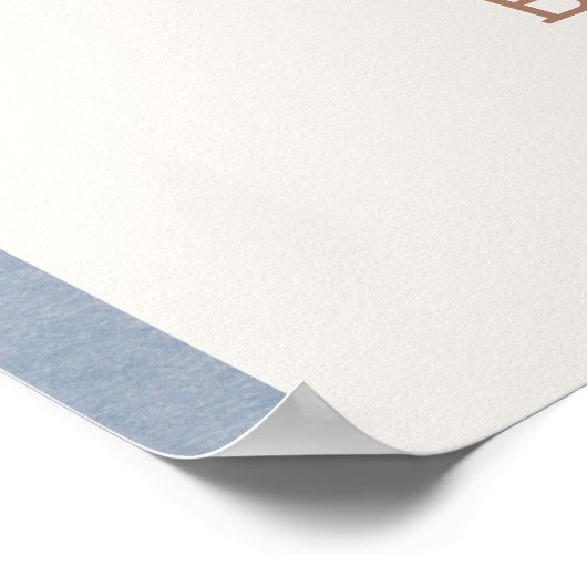 カウボーイウェスタン赤ちゃんシャワー歓迎の看板ポスター ポスター (角)