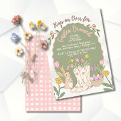 カウボーイウエスタンイースターブランチ卵狩りパーティー 招待状