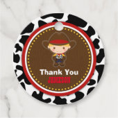 カウボーイウエスタンオールドウェスト誕生日 フェイバータグ (正面)